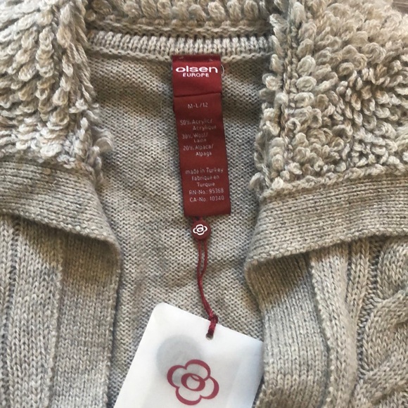 Olsen Europe Sweaters Womens Olsen Europe Sweater Sz 2 Nwt Poshmark